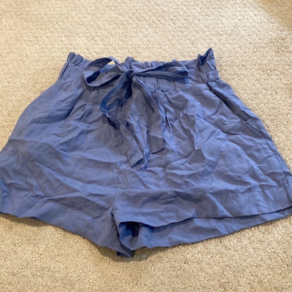 paper bag style shorts